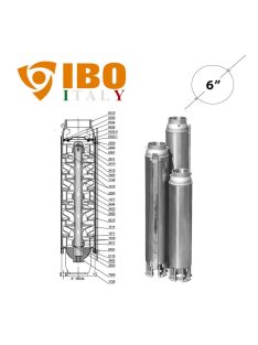IBO AP6 E 2 olasz mélykút szivattyú