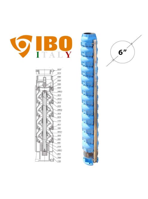 IBO AP6 F 46SD olasz mélykút szivattyú