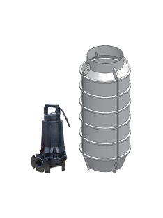   IBO PSI/VOX1.5 – házi átemelőállomás VOX 1,5 kW-os szivattyúval, egyfázisú kivitelben, 50 mm-es csatlakozással