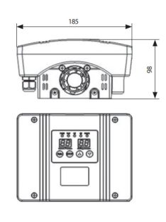 Röhtenbach RHF-1,5 inverteres szivattyú vezérlő